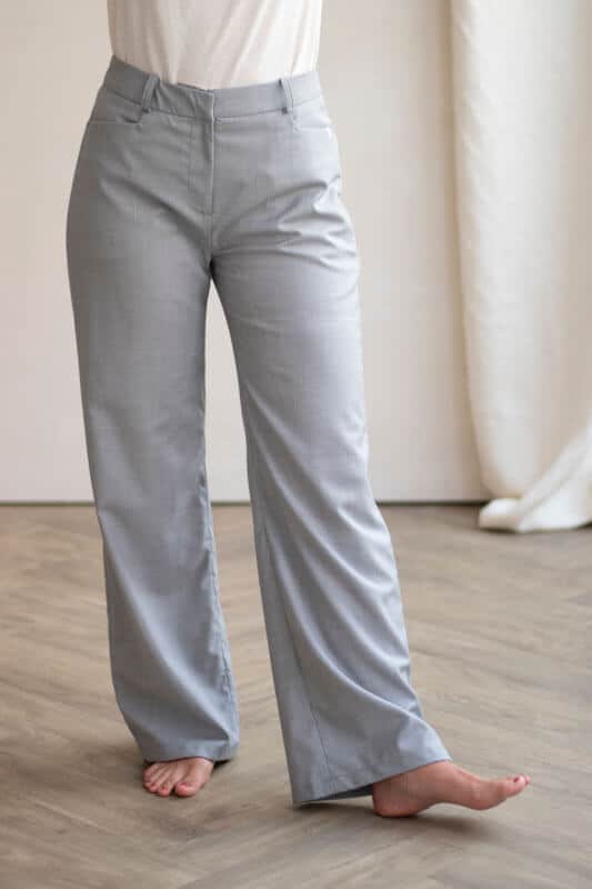 Pantalon large et fluide - Fabrication française - C.BERGAMIA